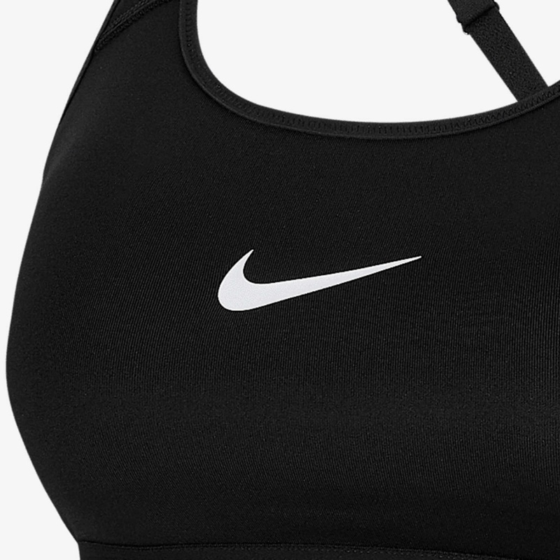 Женская футболка-топ Nike Strappy (черная) — фото 5