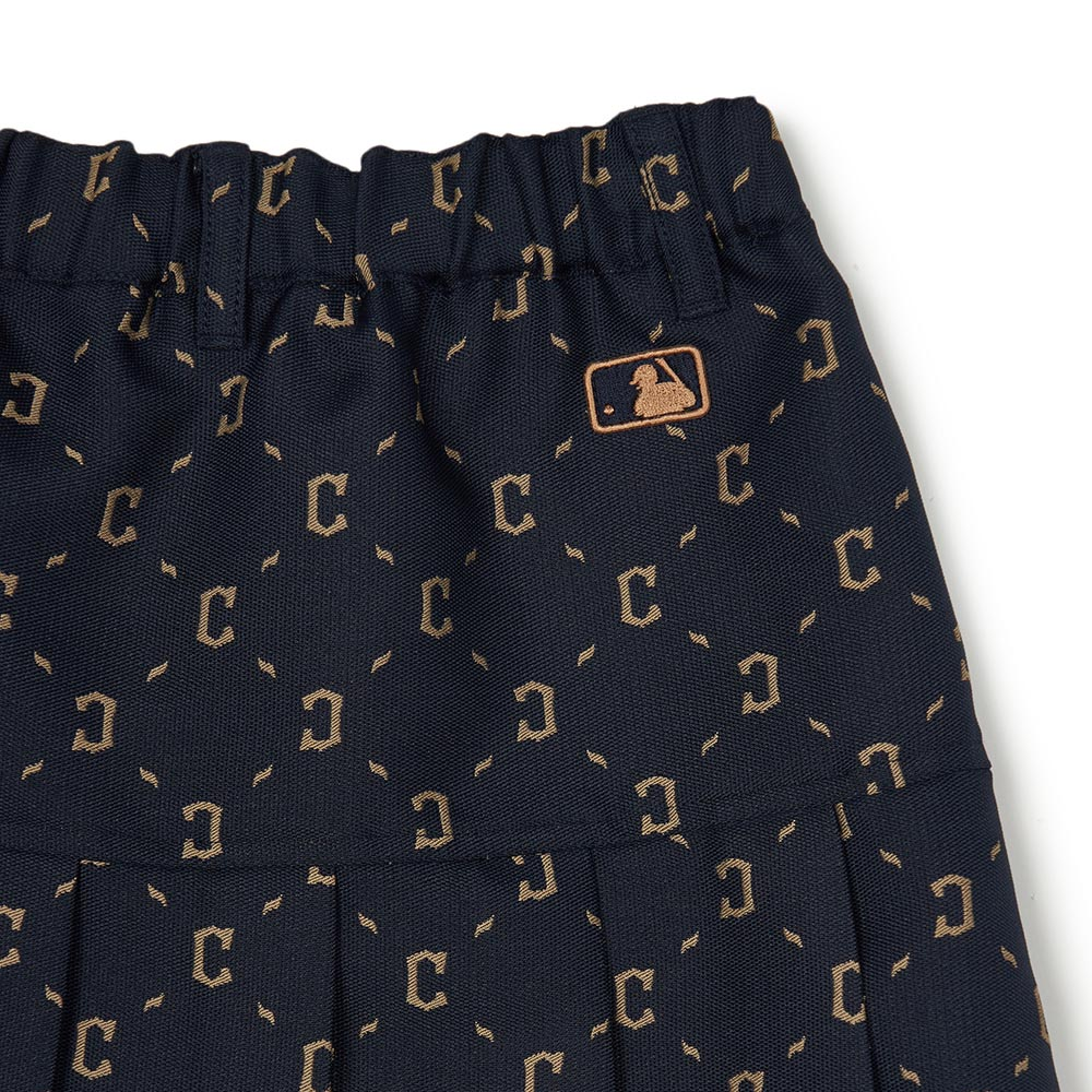Детская юбка MLB KIDS Diamond Monogram Cleveland Guardians (военно-морской синий) — фото 3
