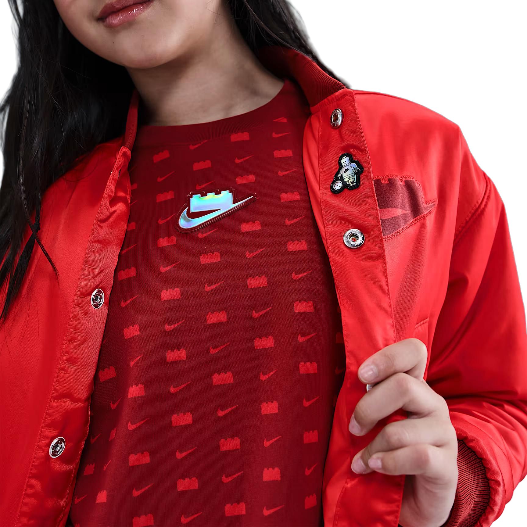 Куртка Nike x LEGO Nike Collection (красная) — фото 3