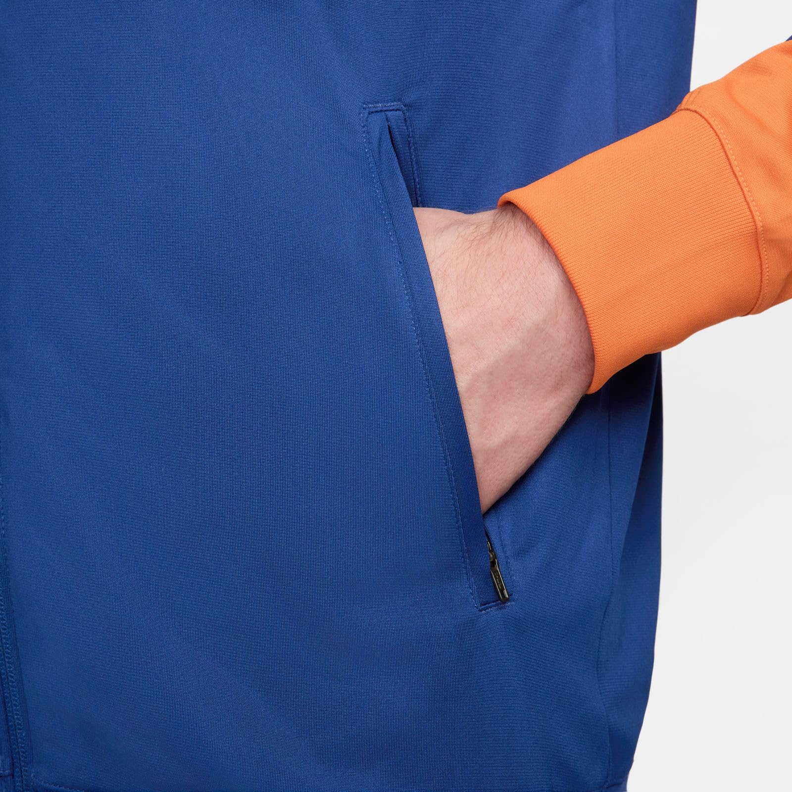 Nike Netherlands Strike Tracksuit Soccer Jersey Set Men’s Blue/Orange