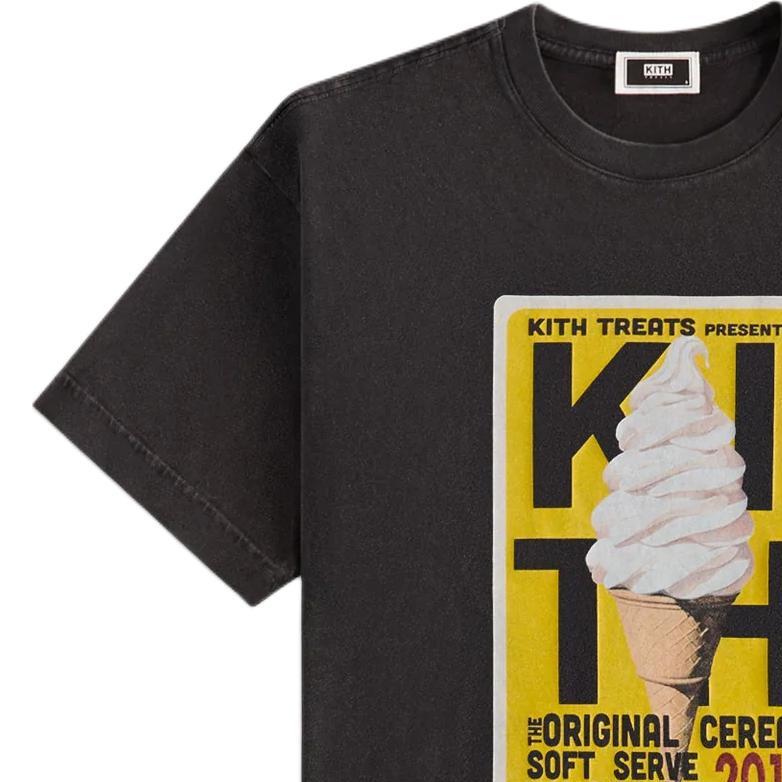 Мужская футболка KITH Treats (черная) — фото 3