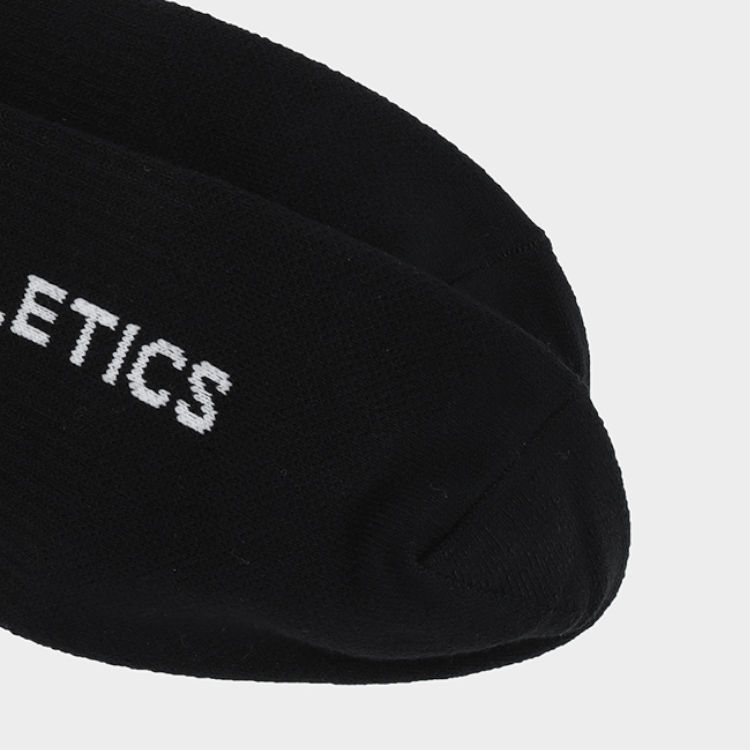 FILA Fitness Crew Socks Men’s 1 Pack Pitch Black