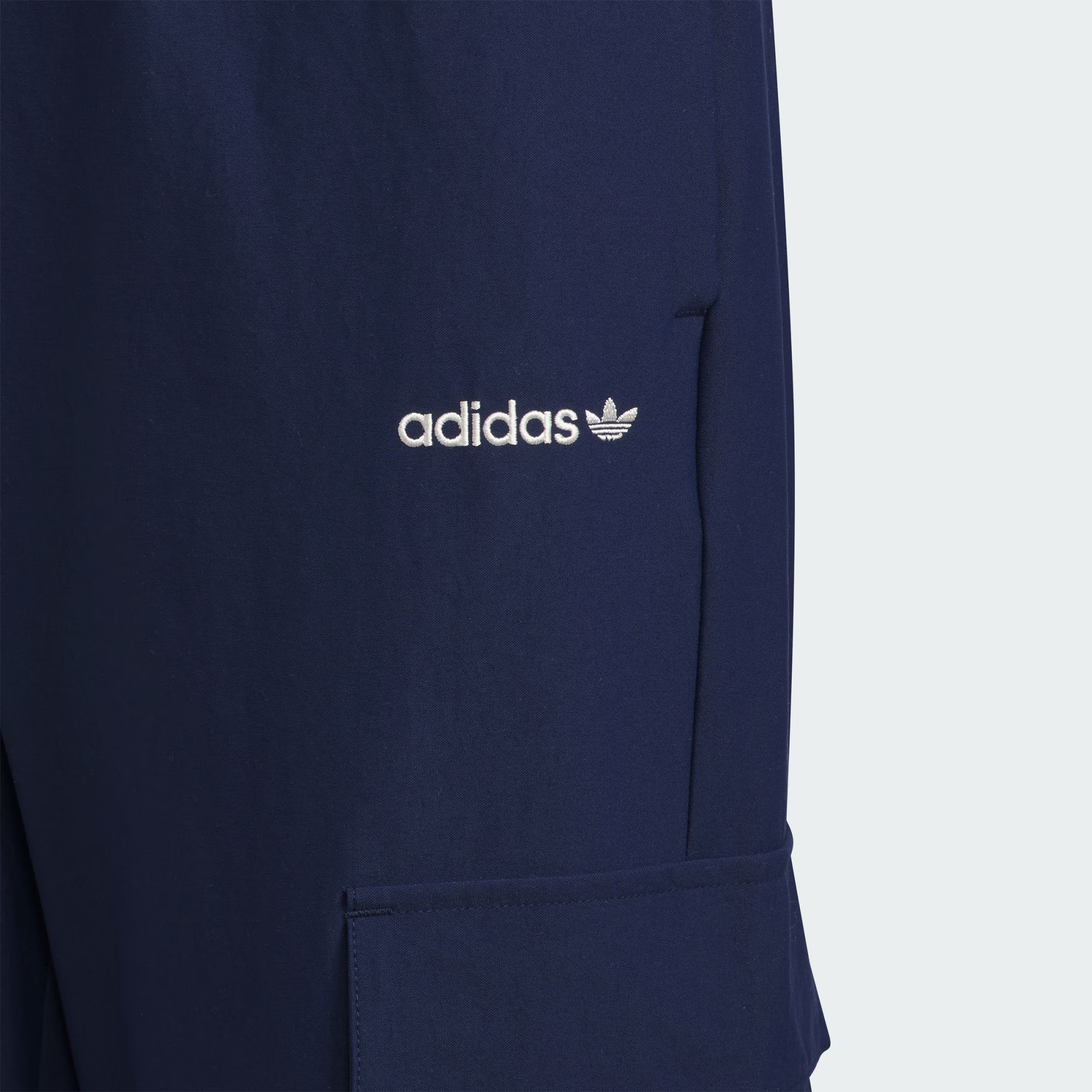 Мужские штаны adidas originals CARGO PANTS JK logo / (синий) — фото 3