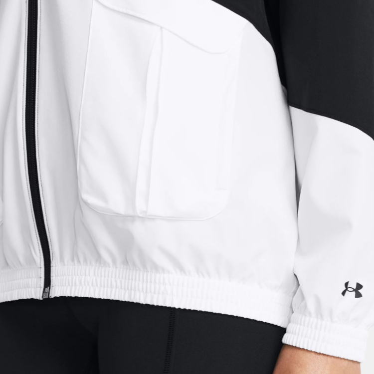 Женская куртка Under Armour Under Armour UA Armour (черно-белая) — фото 6
