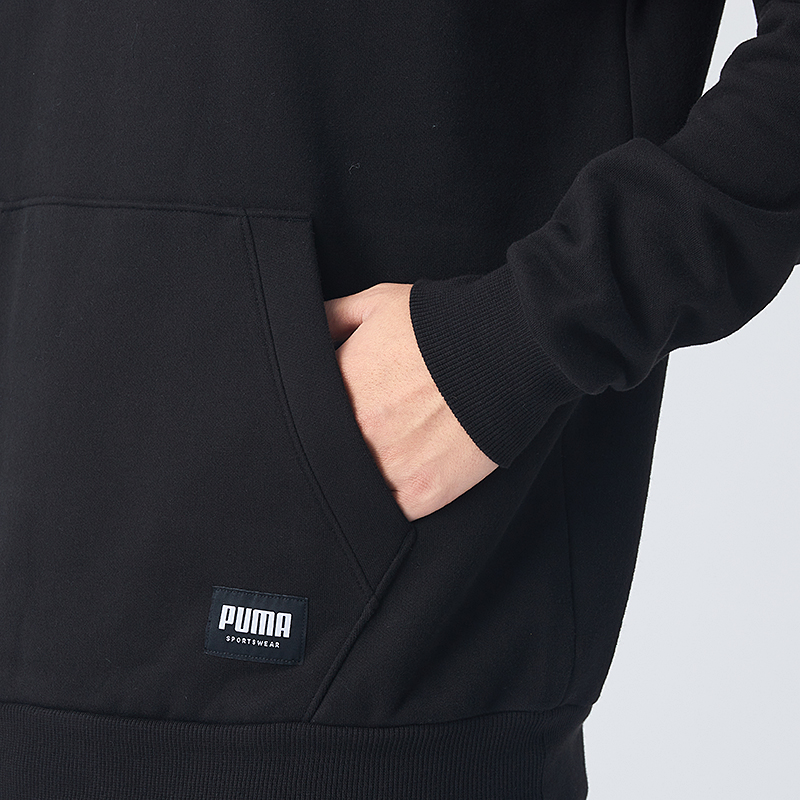 Мужское худи Puma Hoodie (черное) — фото 4