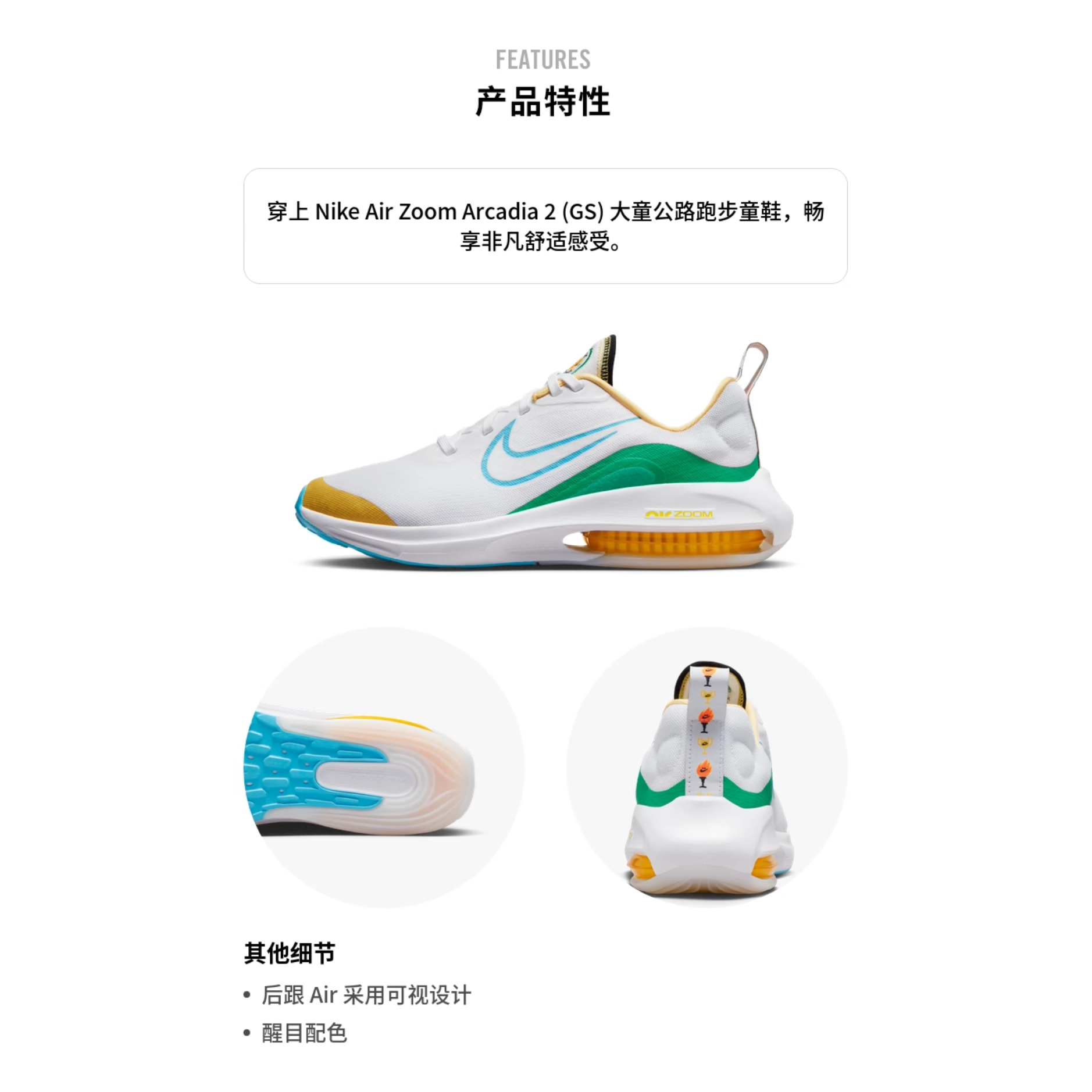 Nike Air Zoom Arcadia 2 GS