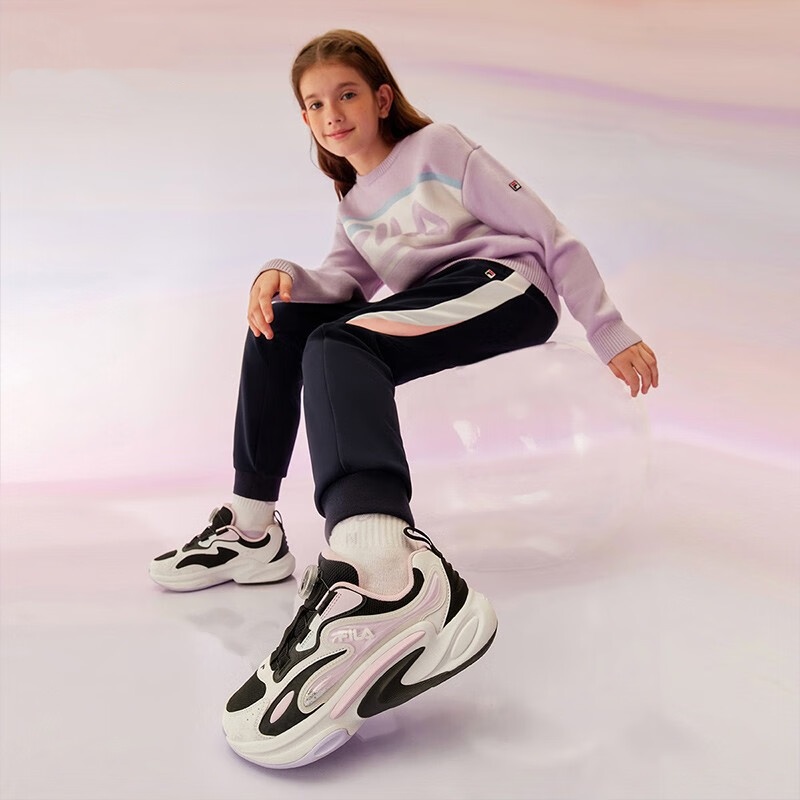 Кроссовки Fila Kids (сиреневые) — фото 4