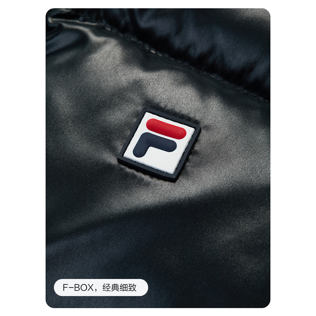 Куртка Fila KIDS ORIGINALE (угольно-черная) — фото 7
