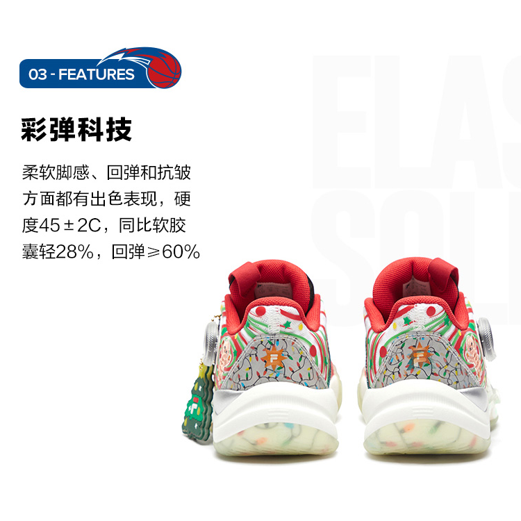 Детские кроссовки Fila KIDS (черно-красные) — фото 5