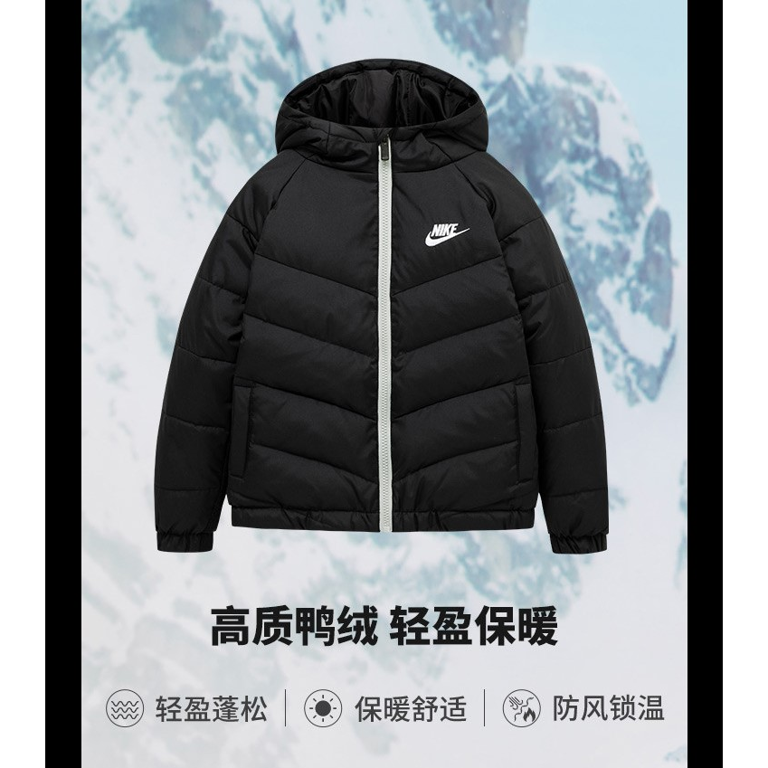 Куртка Nike (черная) — фото 3