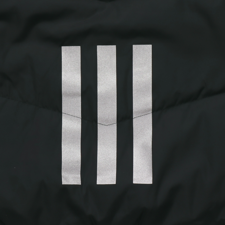 Мужская куртка adidas neo M Cs Puffer (черная) — фото 3