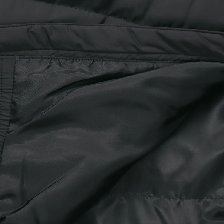 Мужская куртка adidas neo M Cs Puffer (черная) — фото 4