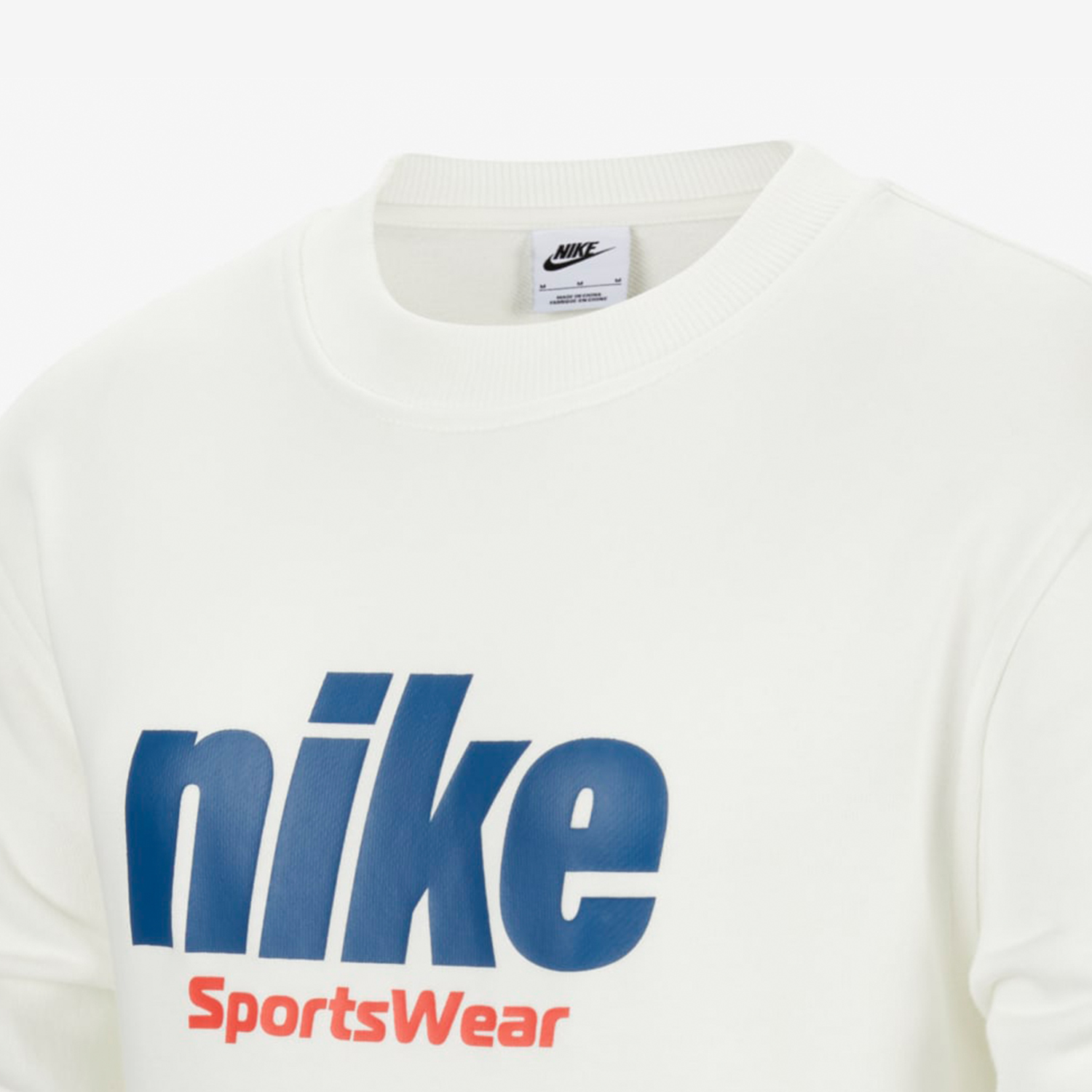 Худи Nike Sportswear Club Fleece (молочно-белый) — фото 5