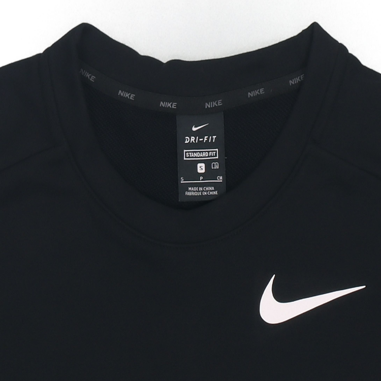 Мужской свитшот Nike DRI-FIT (черный) — фото 4