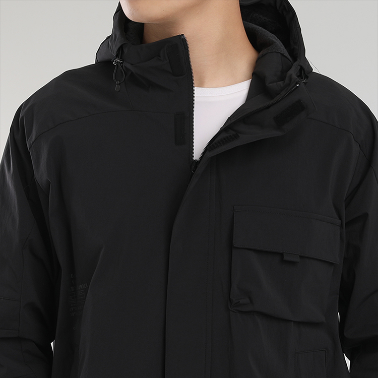 Мужская куртка adidas TH JKT South (черная) — фото 2