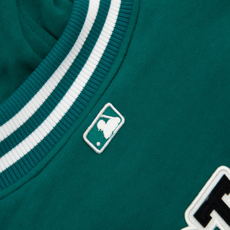 Детская куртка MLB (зеленая) — фото 3