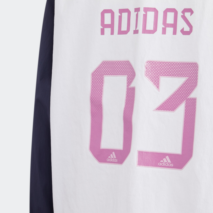 Женская куртка adidas Jk Wv Jkt (белая) — фото 5
