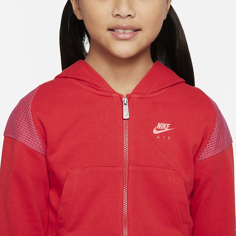 Женские куртка Nike (красный) — фото 3