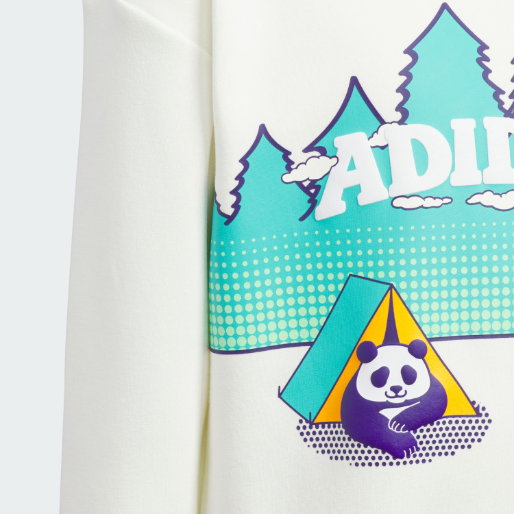 Детский спортивный костюм adidas CITY ESCAPE GRAPHIC TRACKSUIT (белый) — фото 4