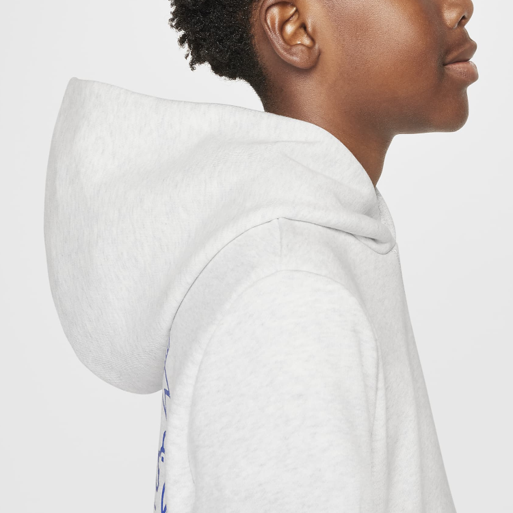 Худи Nike Dri-Fit LeBron (серо-голубое) — фото 6