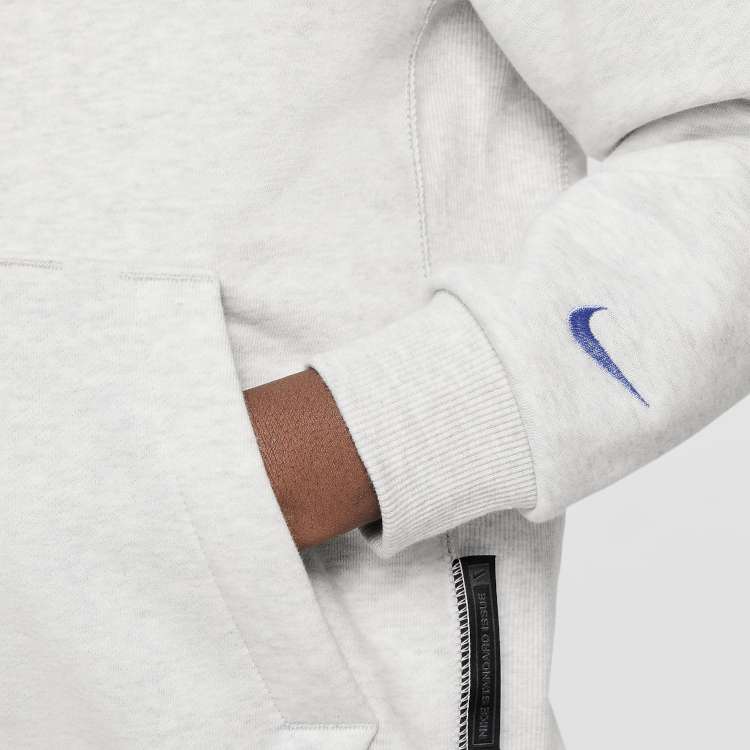 Худи Nike Dri-Fit LeBron (серо-голубое) — фото 4