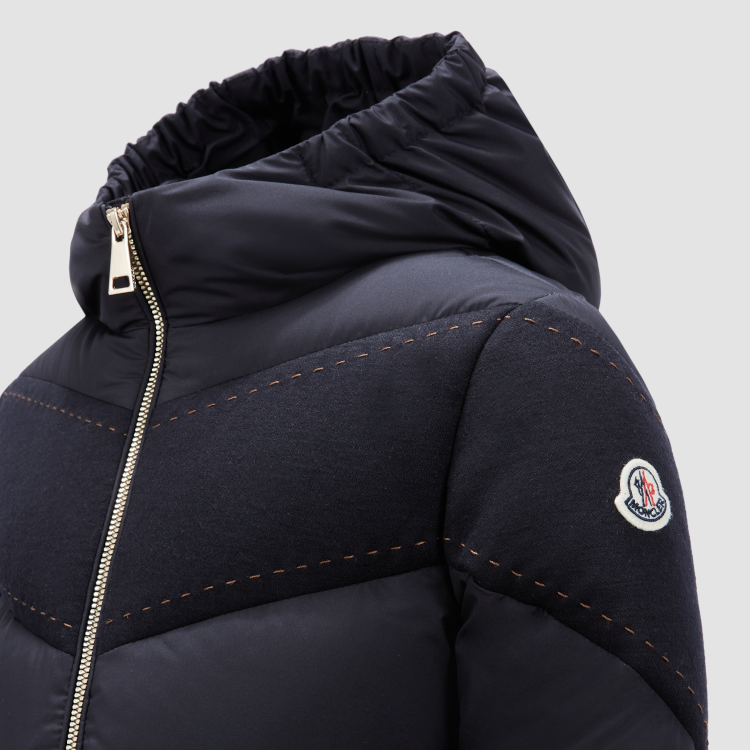 Куртка Moncler (темно-синяя) — фото 3