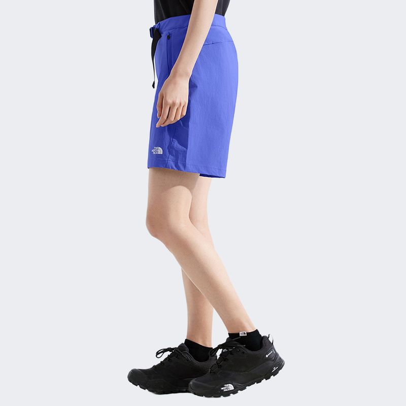 THE NORTH FACE SS25 Sports Shorts Women’s Blue Purple