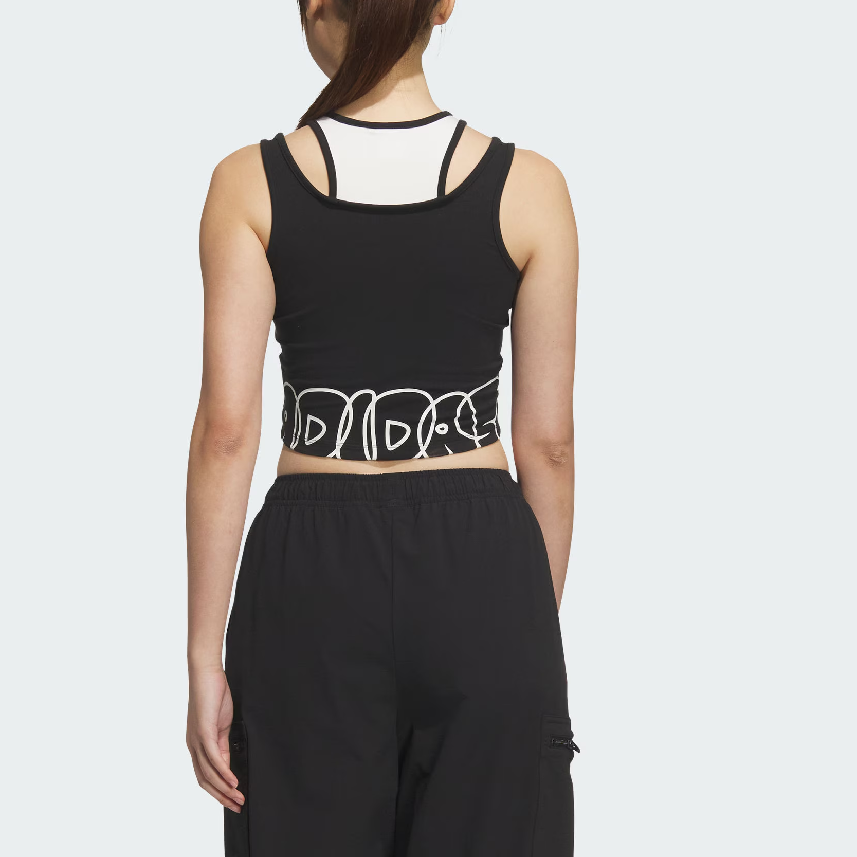 Adidas Originals CITY SKATETop TANK Sport Vests Women’s Black/Pink White