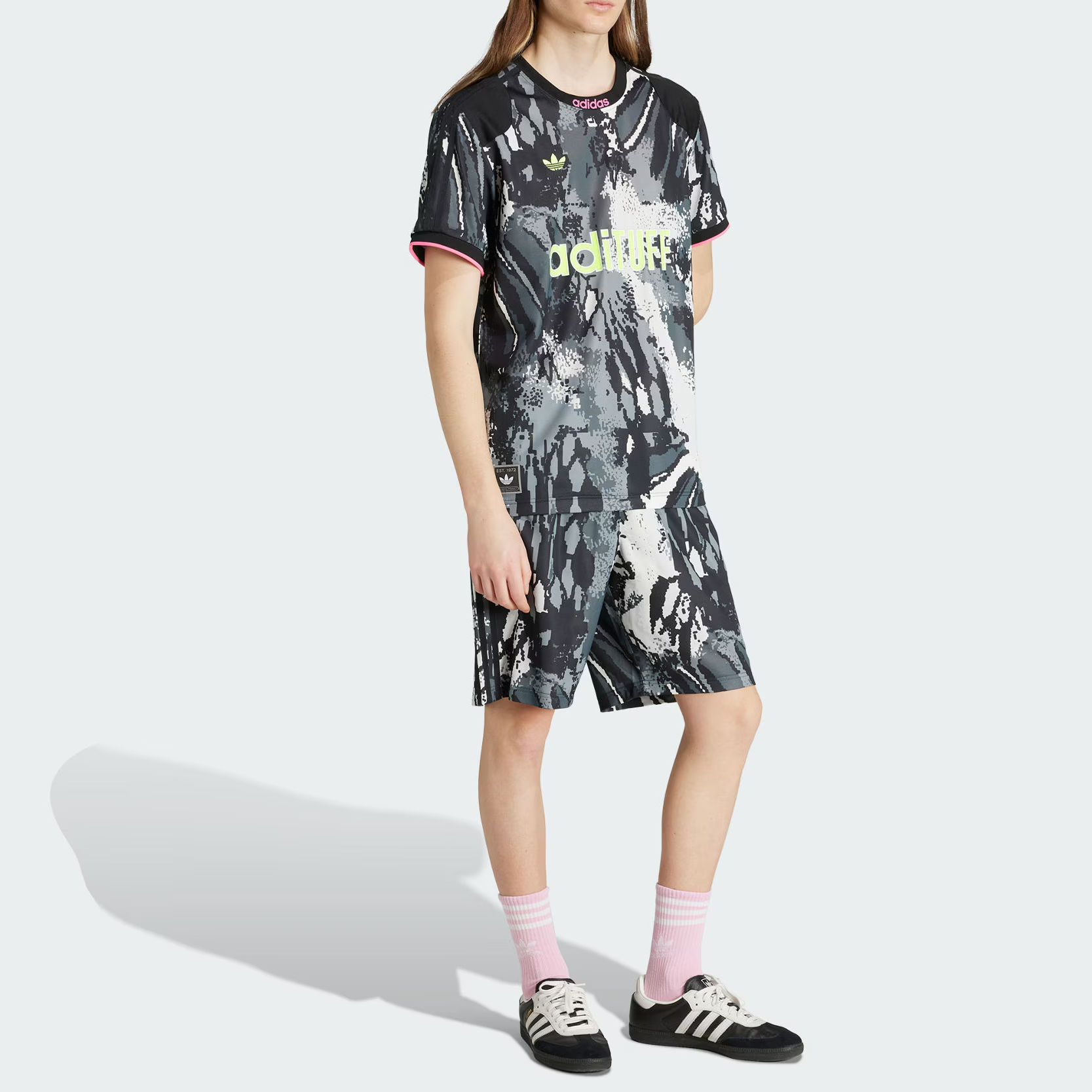 Adidas Originals Archive Aop Short 9 inch Inseam