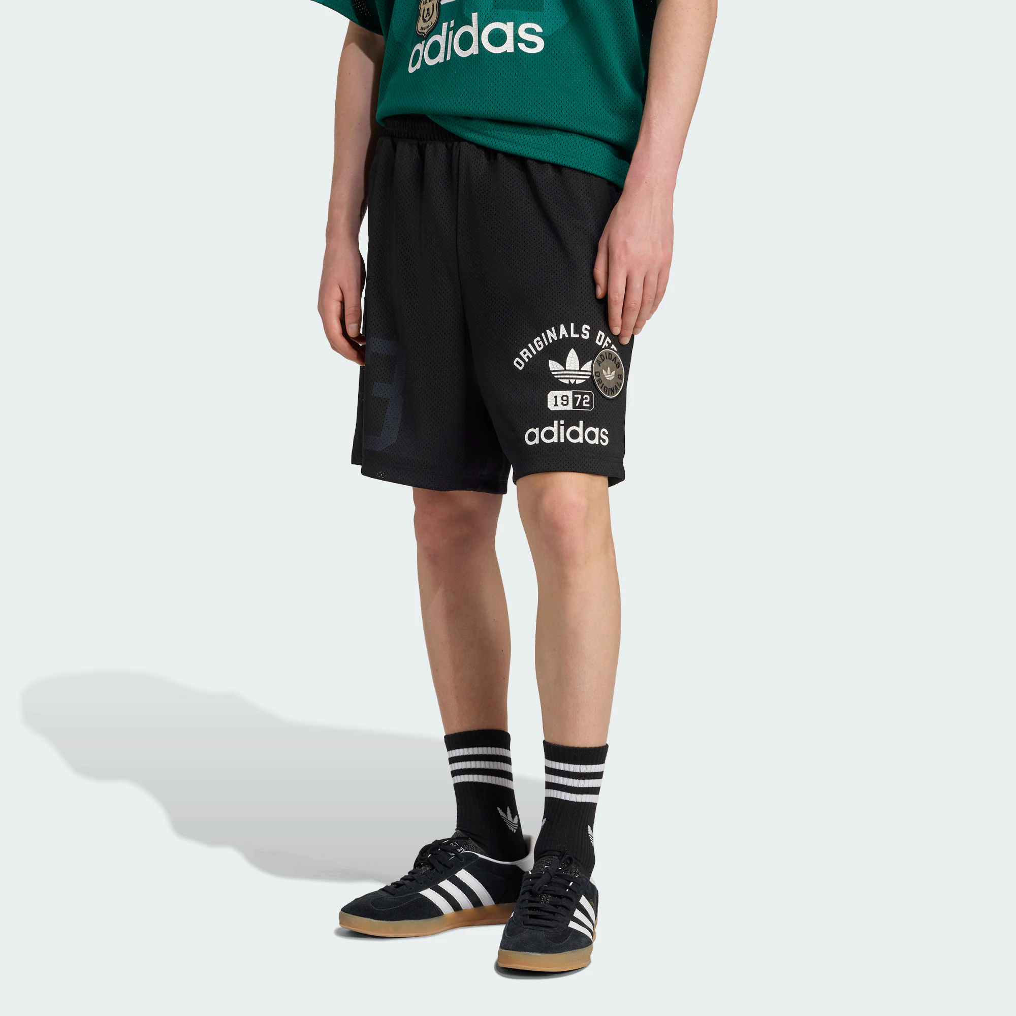 Adidas Originals trefoil-logo shorts