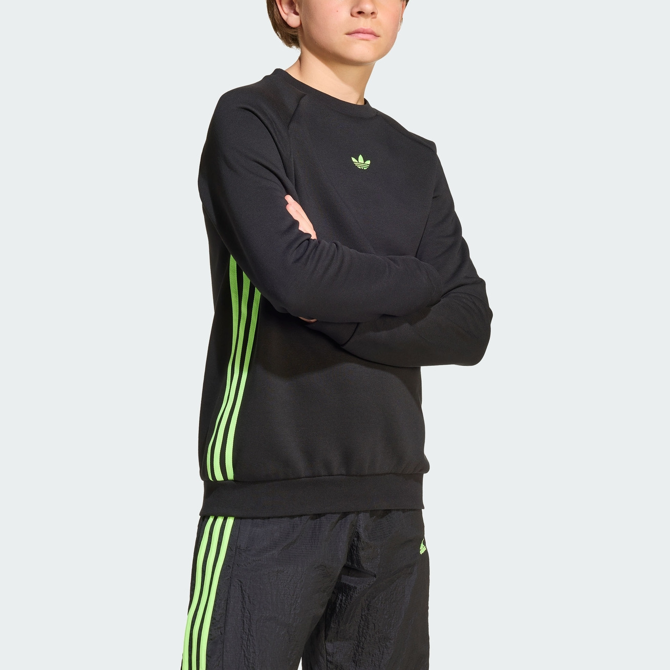 Мужской свитшот adidas originals (серый) — фото 3