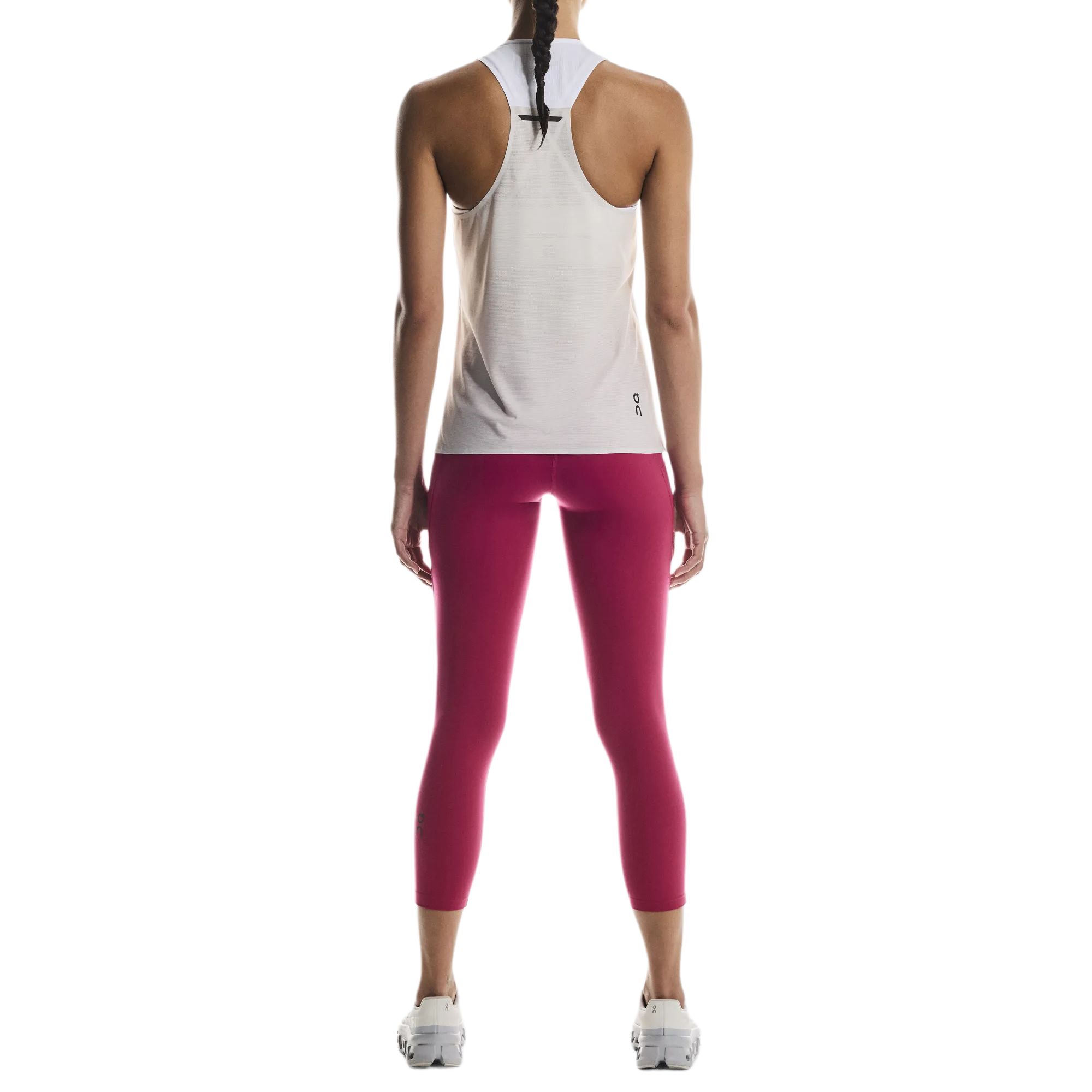 Женские штаны On Performance Tights 7/8 (черные) — фото 3