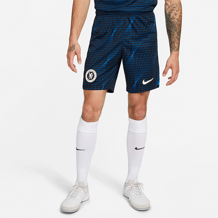 Nike Chelsea FC 2023/24 Stadium Away Soccer Bottom Men’s Soaring/White