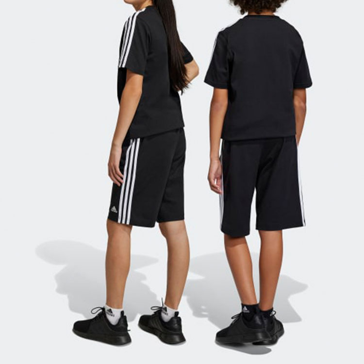 Детские шорты adidas Essentials (черно-белые) — фото 4