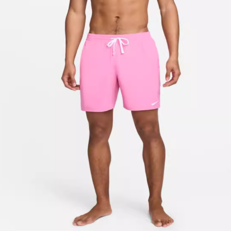 Nike Beach Shorts Men’s Fun Pink/White