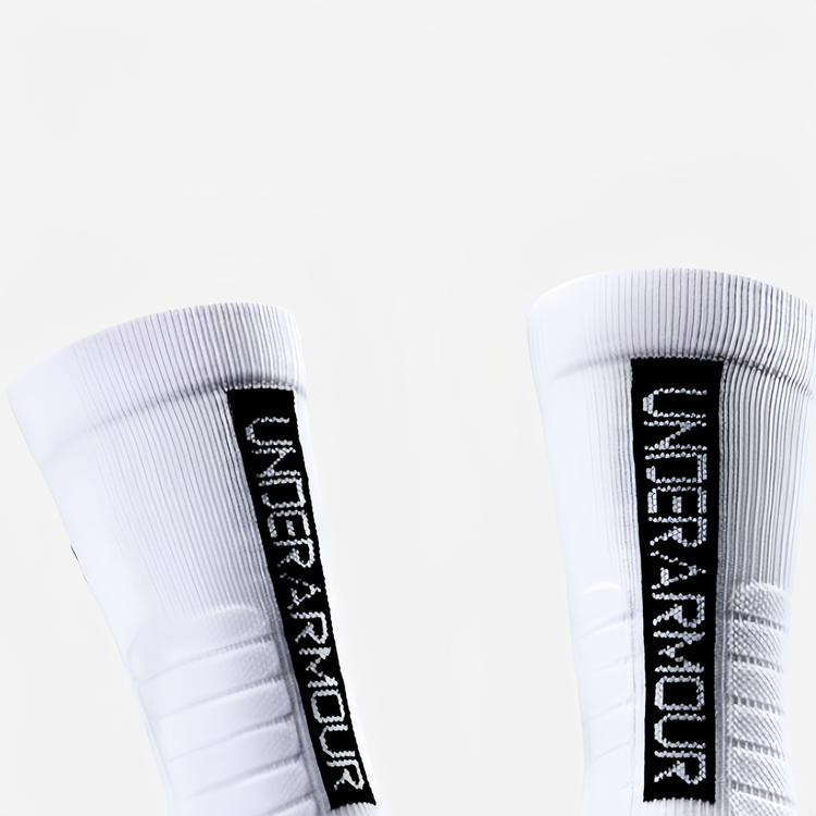 Under Armour Knee High Socks Unisex 1 Set 6 Pack White
