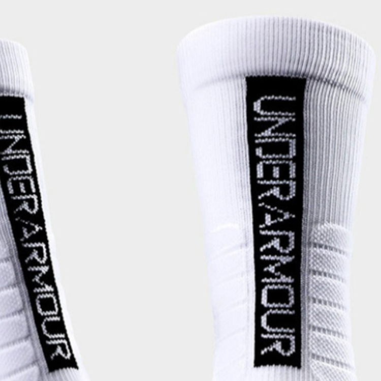 Under Armour Knee High Socks Unisex 1 Set 9 Pack White