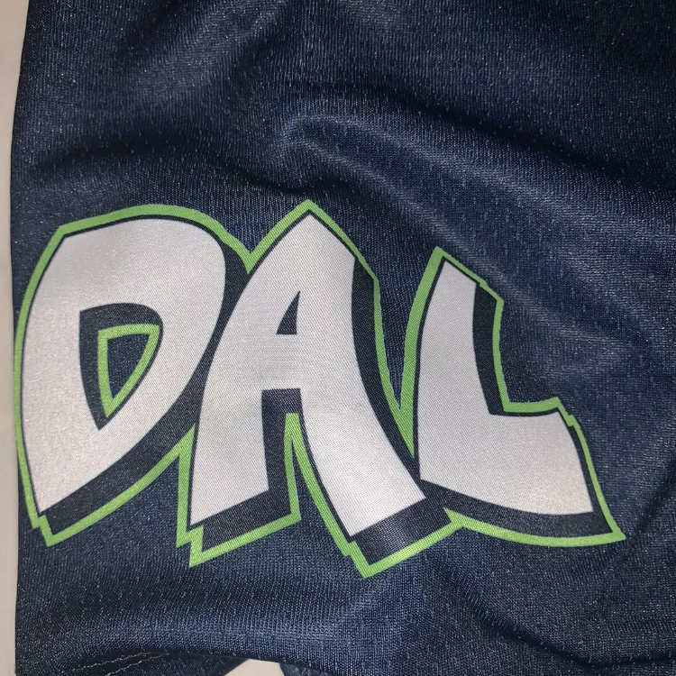 Мужские шорты Nike NBA Dallas Mavericks ICON 19-20 (темно-синие) — фото 4
