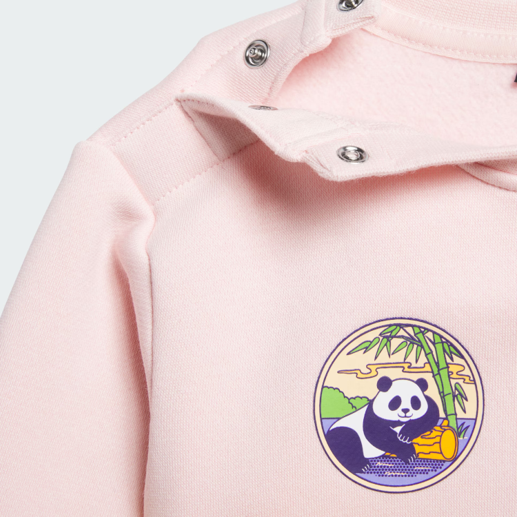 Женский спортивный костюм adidas Sportswear FW24 CREW TRACKSUIT (разноцветный) — фото 4
