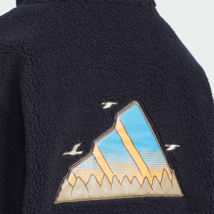 Мужская куртка adidas Sportswear FW24 URBAN OUTDOOR (синяя) — фото 4