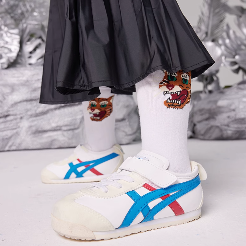 Кеды Onitsuka Tiger MEXICO 66 (бело-синие) — фото 4