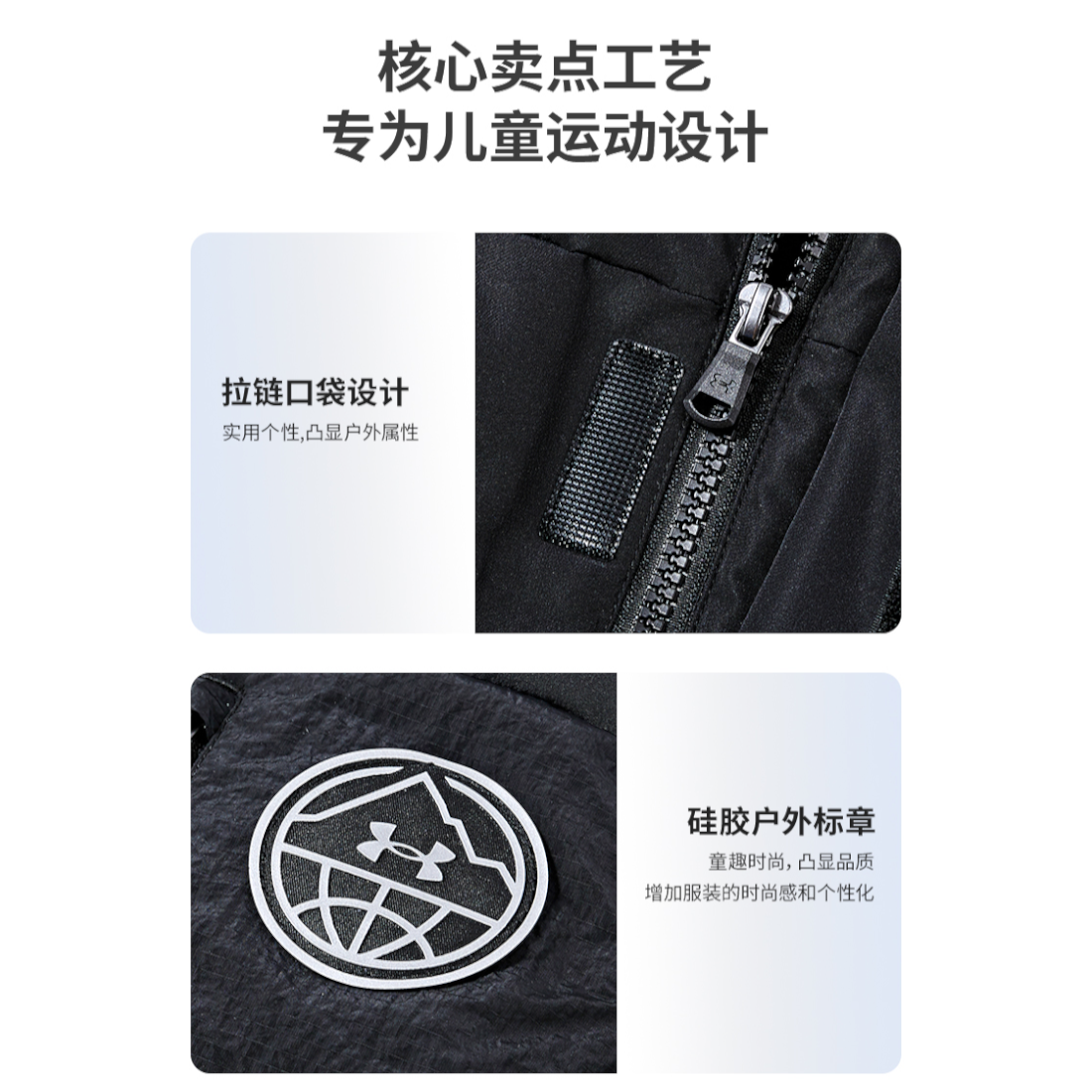 Куртка Under Armour (синяя) — фото 6