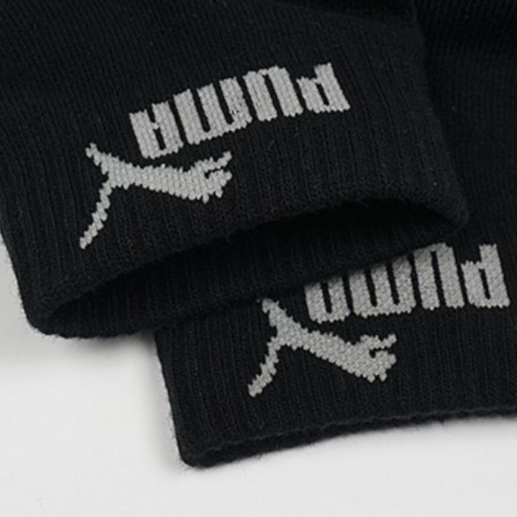 PUMA Crew Socks Men’s Combo Set, Black/Light Gray/White