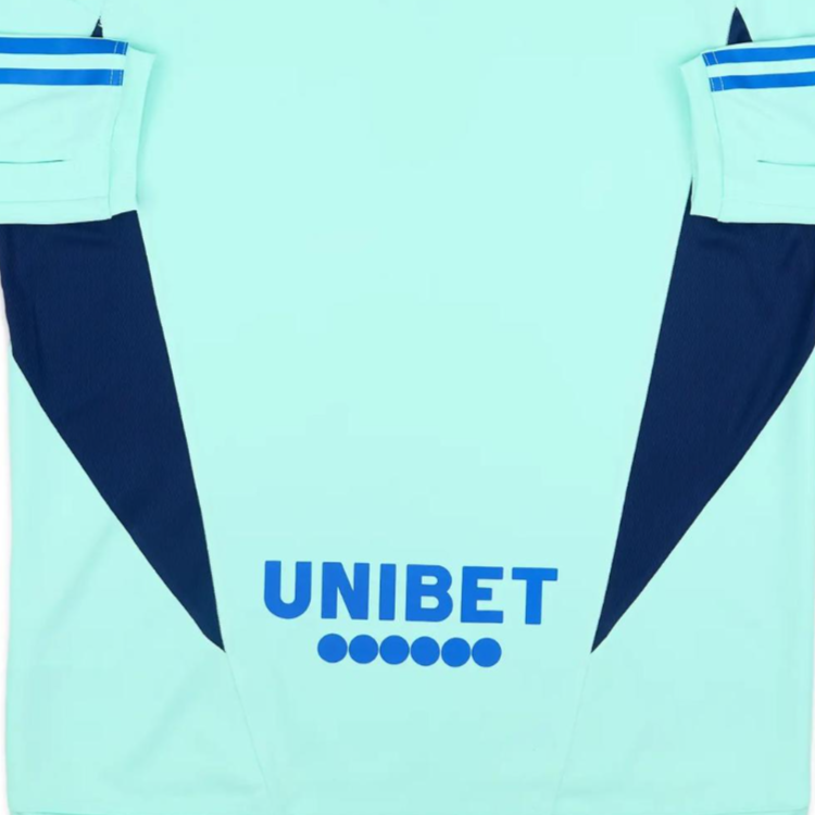 Adidas 2023 24 Leeds United Player Issue Soccer Jersey Unisex Teal