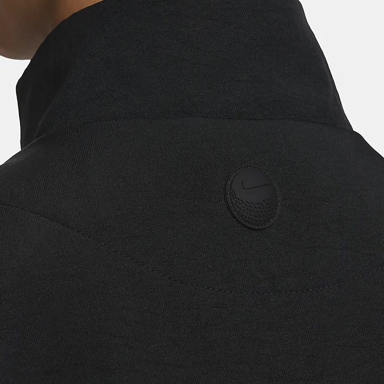 Nike Golf Clothing Men’s Black Stand Collar Moderate