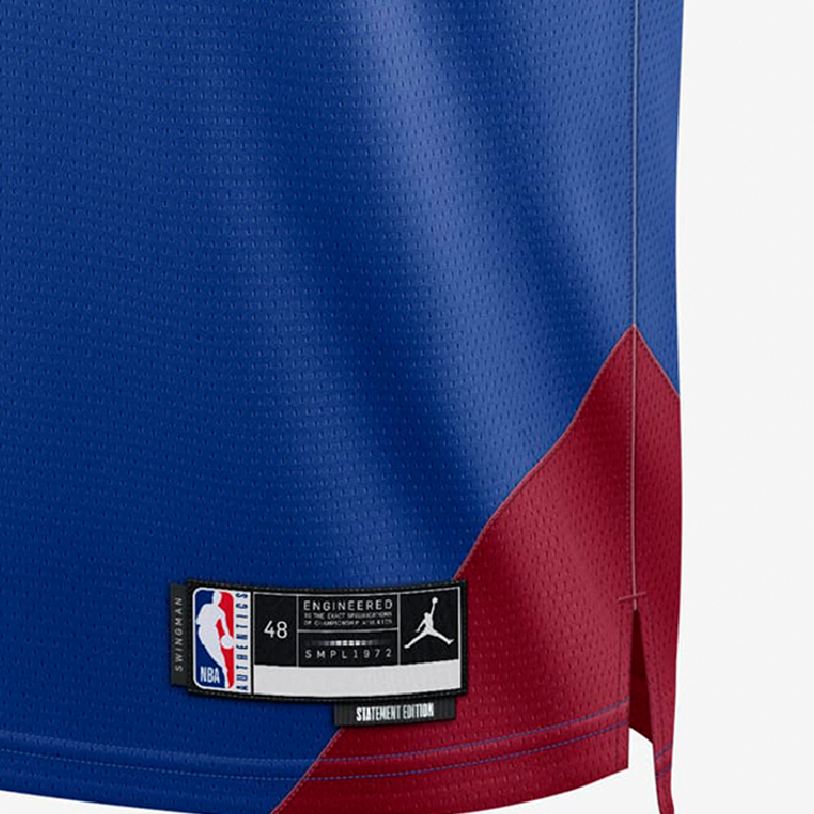 Nike Swingman Dri FIT Denver Nuggets Basketball Jersey Unisex Blue