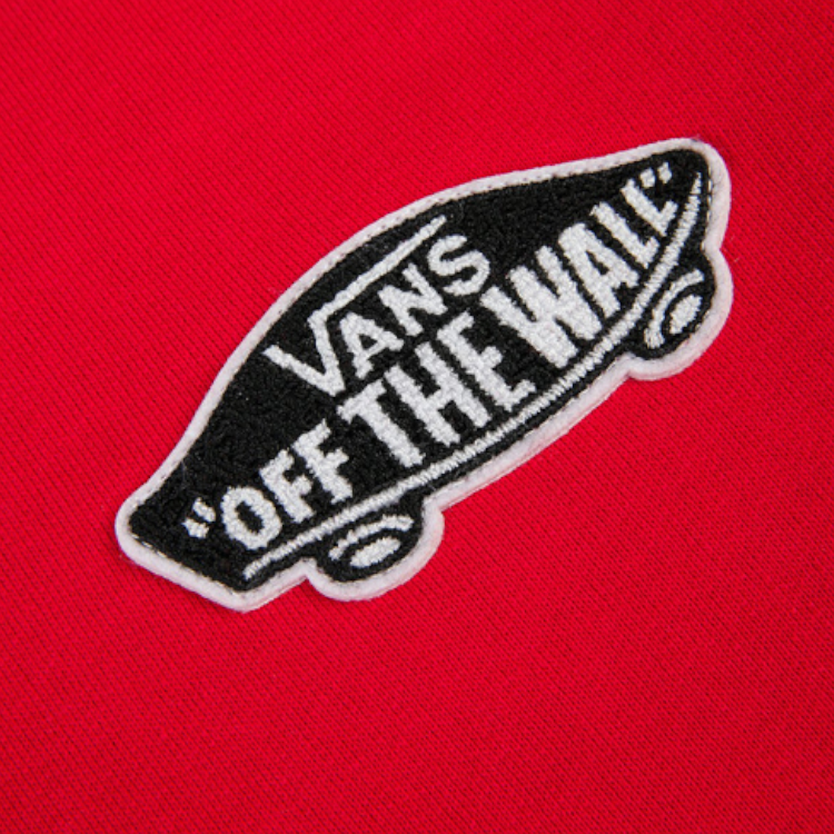 Мужская худи Vans (красная) — фото 4