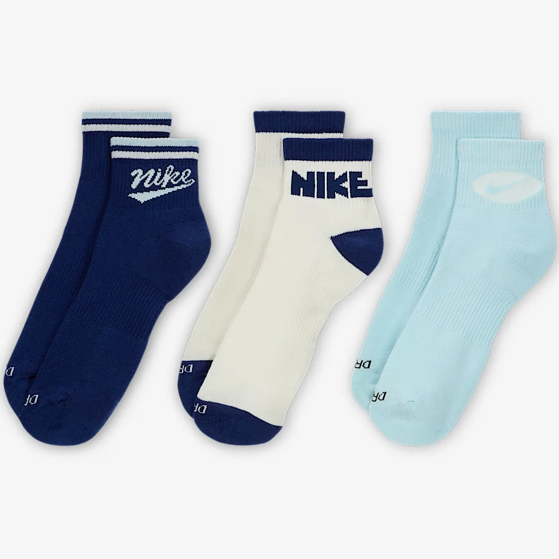 Nike Everyday Plus Ankle Socks 3 Pairs
