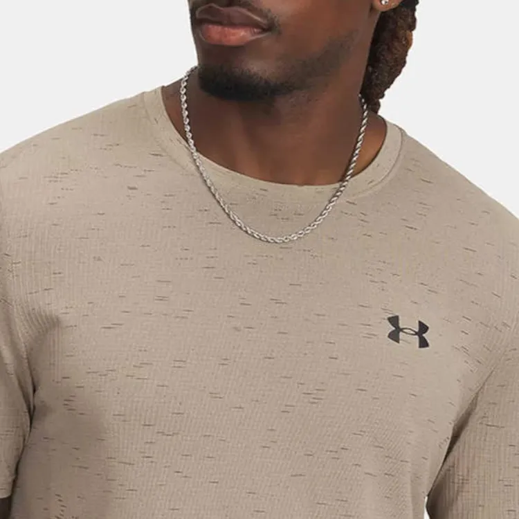 Under Armour Vanish Seamless T Shirt Men's Khaki