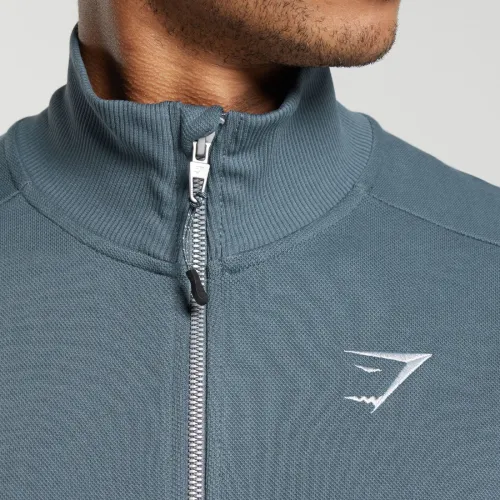 GYMSHARK Титан Синий/Свежий Синий Мужские Куртки